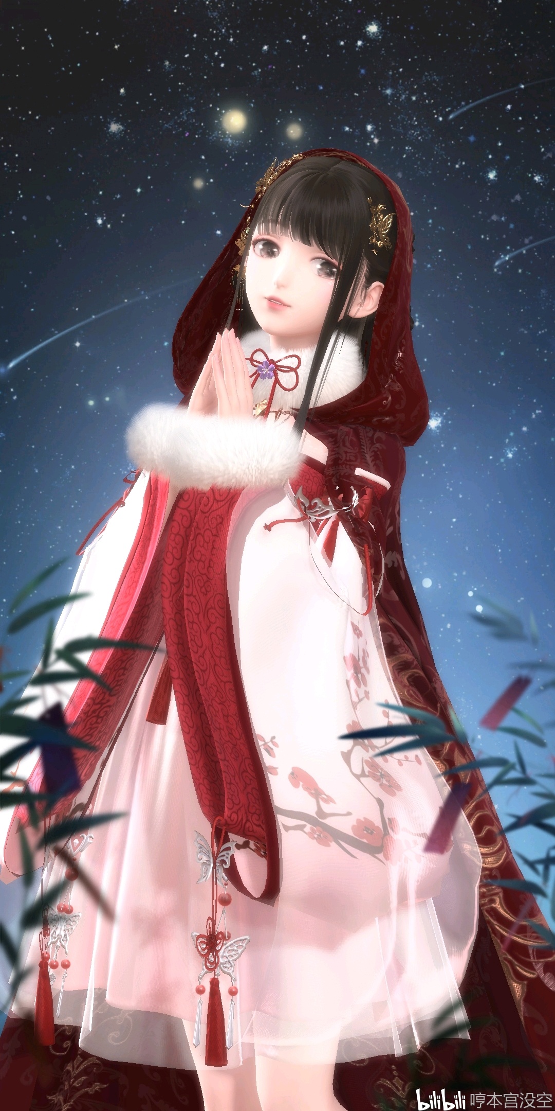 闪耀暖暖恶魔斗篷古风版