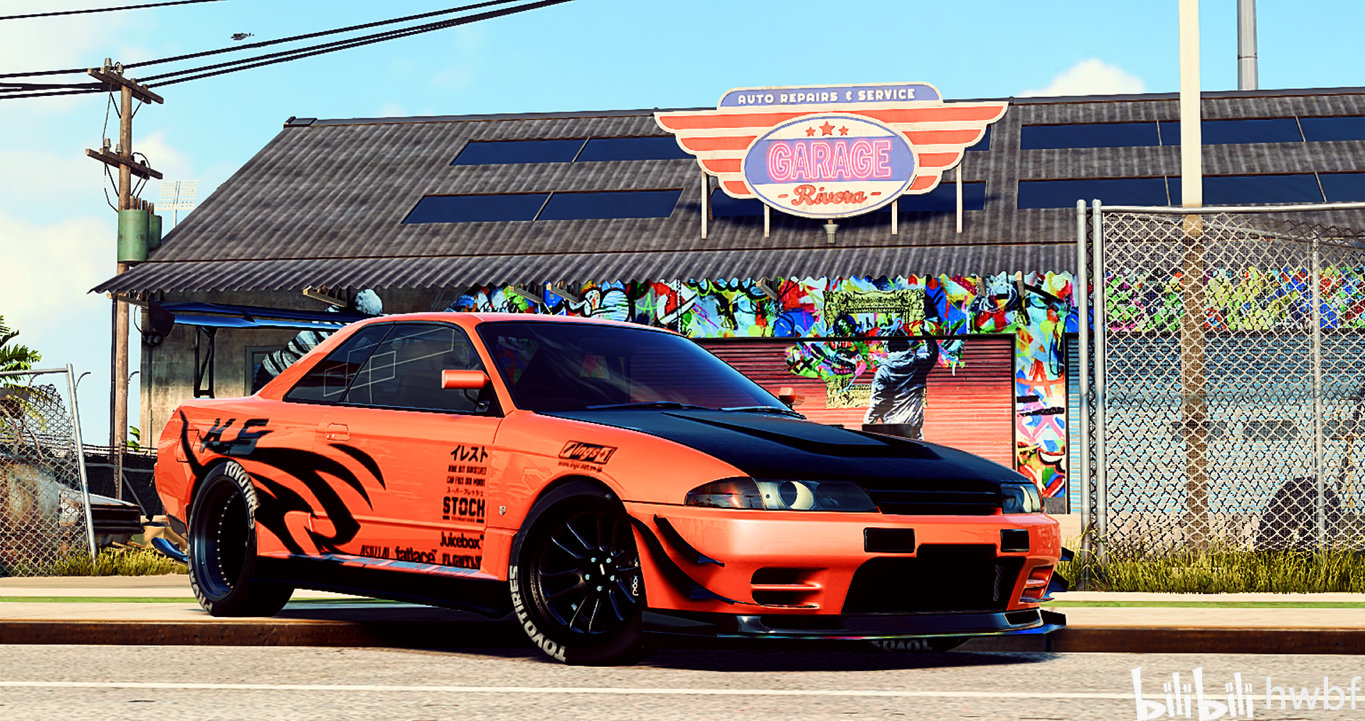 极品飞车21:热度(need for speed:heat)nissan gtr r32 改装案例