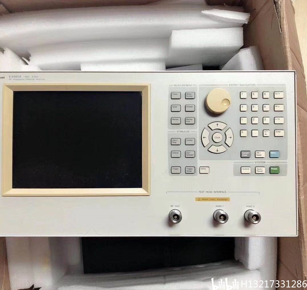 是德Keysight E4982A射频精密LCR表产品简介 哔哩哔哩