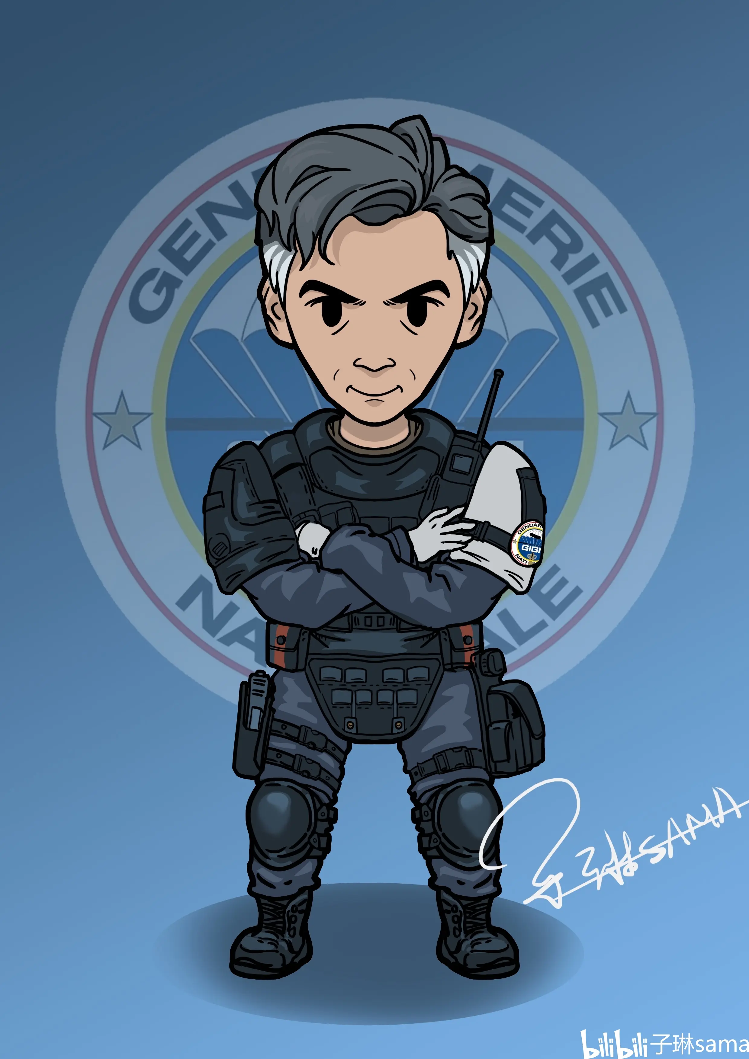 彩虹六号同人图|个人屑作:)