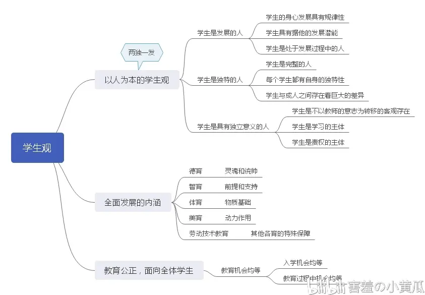 教师资格证 综合素质 笔记整理之学生观 哔哩哔哩