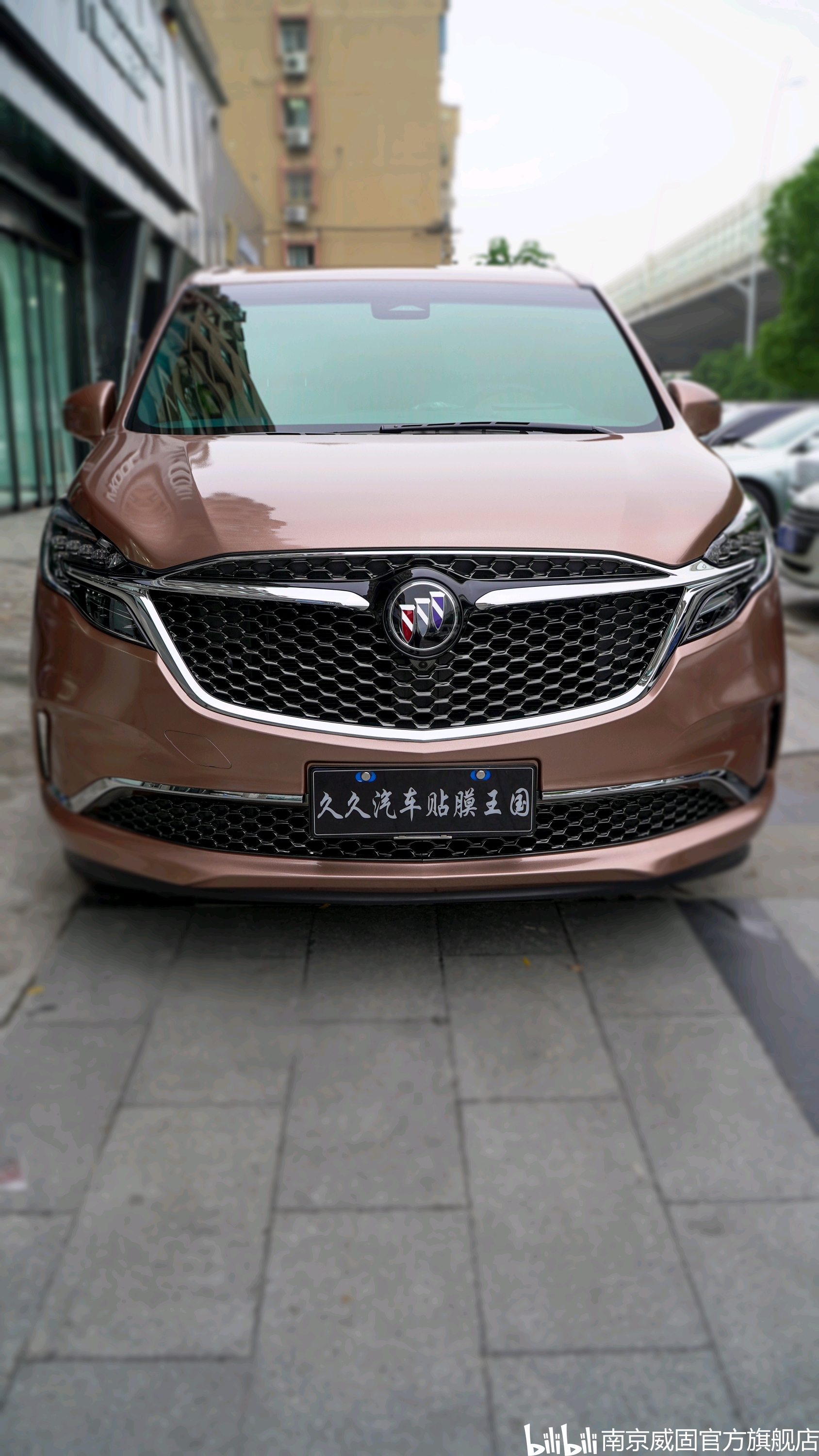 别克gl8金属古铜改色膜