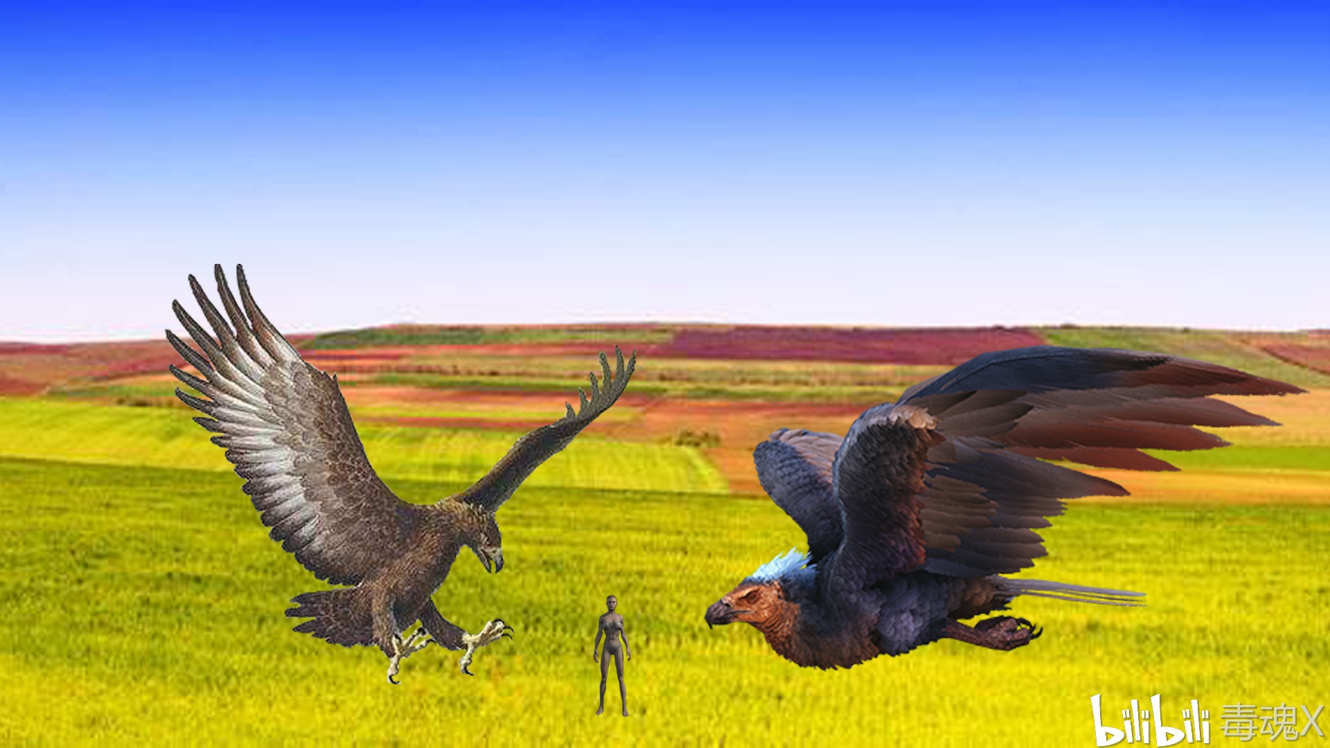 方舟生存进化原版生物重置：阿根廷巨鹰！ - 哔哩哔哩