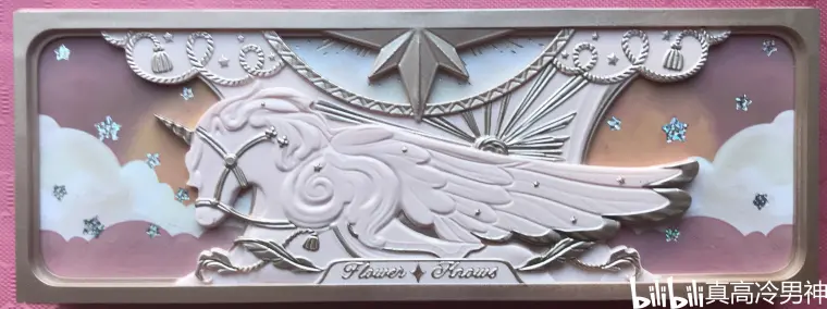 花知晓独角兽珍妮玫瑰玫瑰盘无滤镜手臂试色 哔哩哔哩