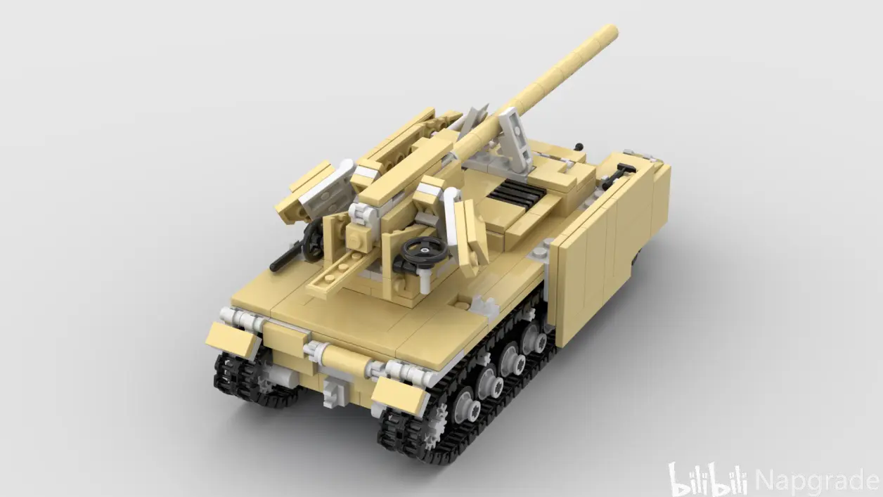 【乐高moc】pzkpfw iv ausf. wt 四号武器运载车(150mml38)