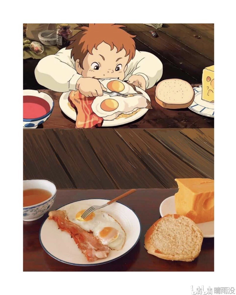 日本动漫美食 宫崎骏图片