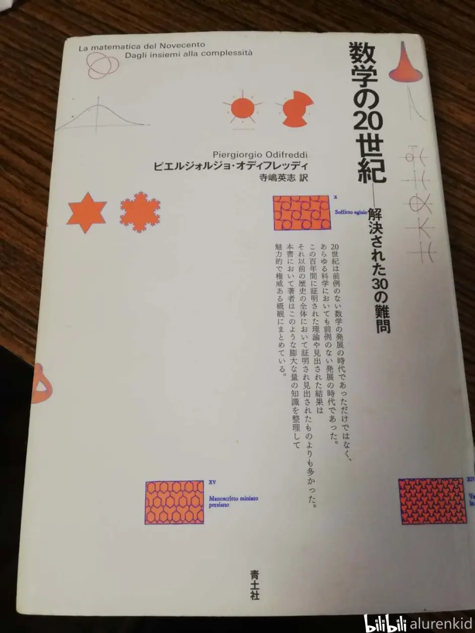 数学的世纪 被解决的30个困难问题 第一章数学基础论第三节 乱翻系列 哔哩哔哩