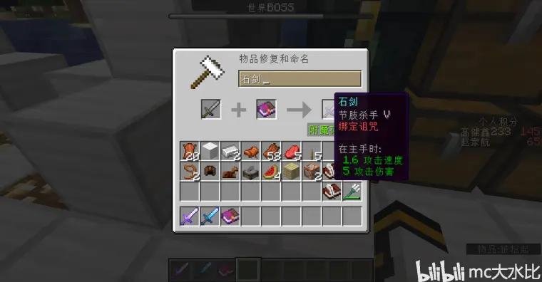 Minecraft指令 如何自定义附魔书 哔哩哔哩