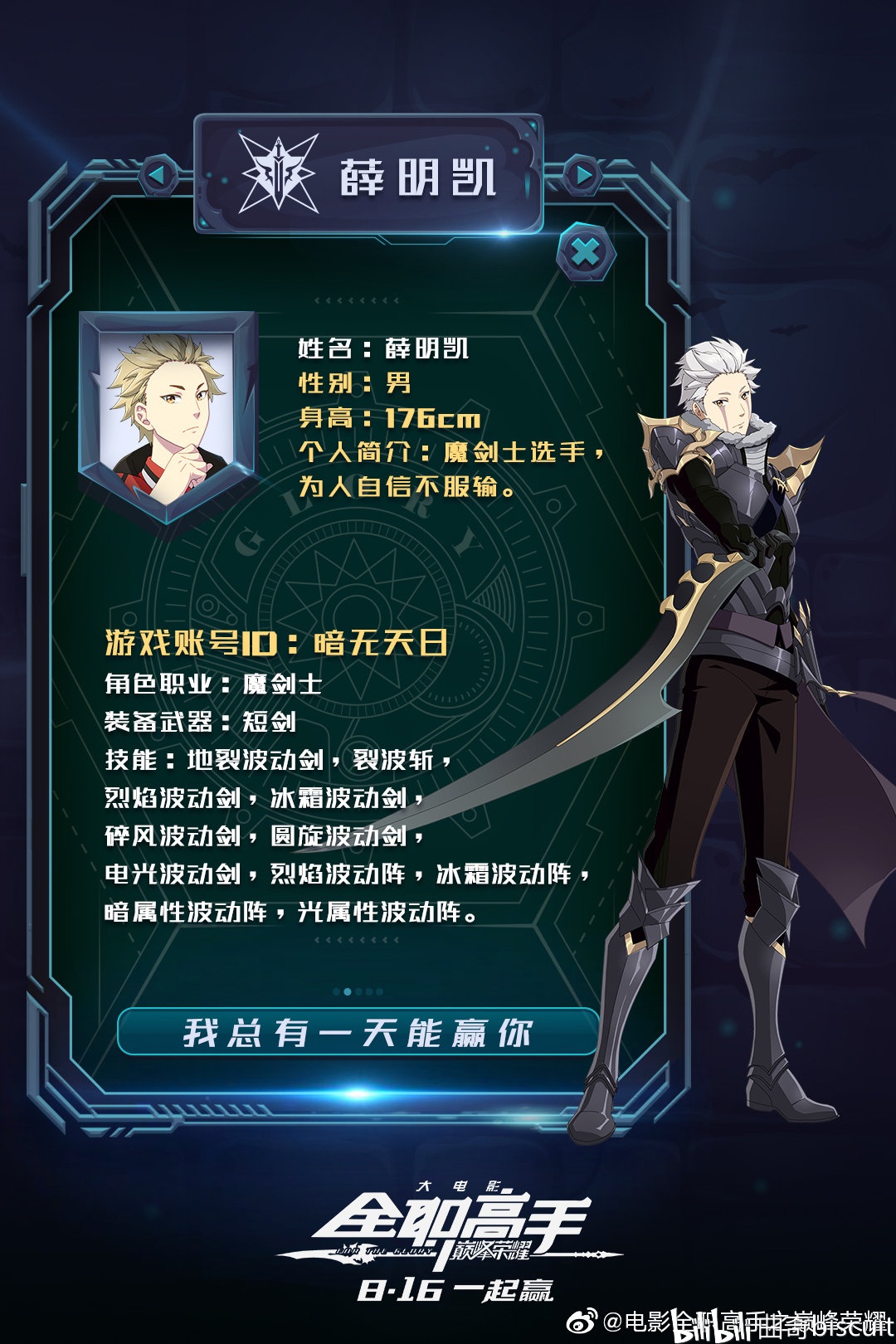 【全职高手之荣耀巅峰】大电影的小tips