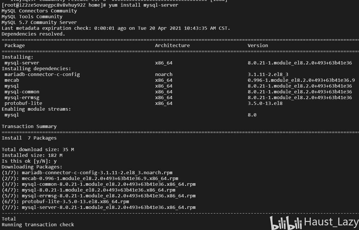 mysql-linux-navicat-mysql