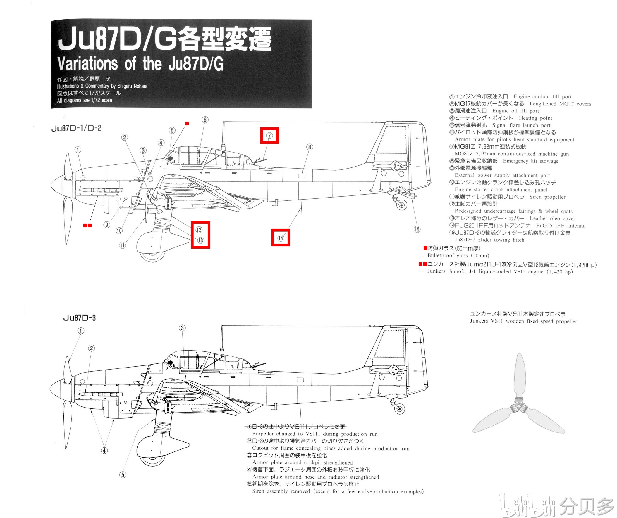 斯图卡轰炸机三视图图片