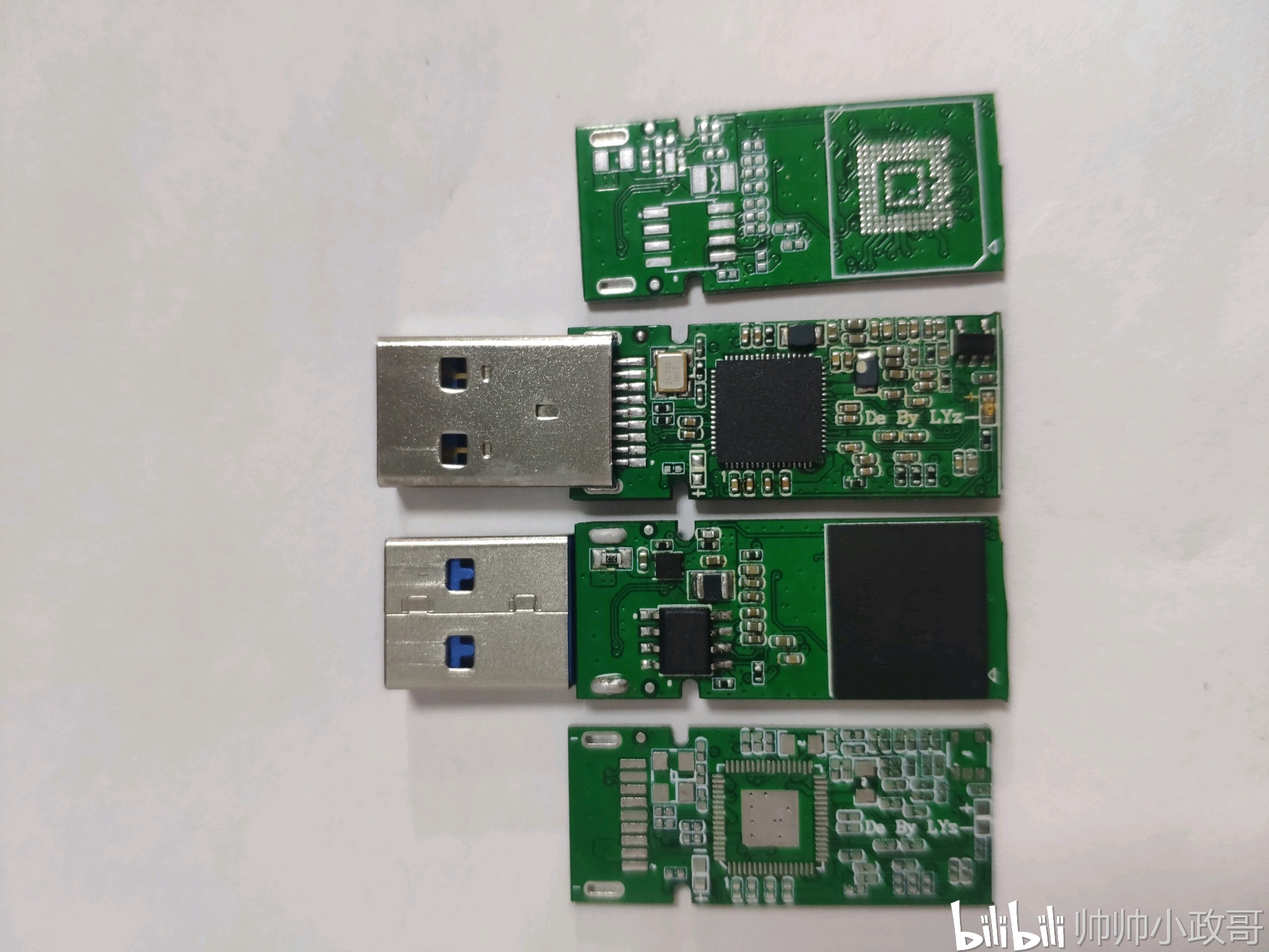 sm3350做的ufs桥接U盘 速度真是上天 哔哩哔哩