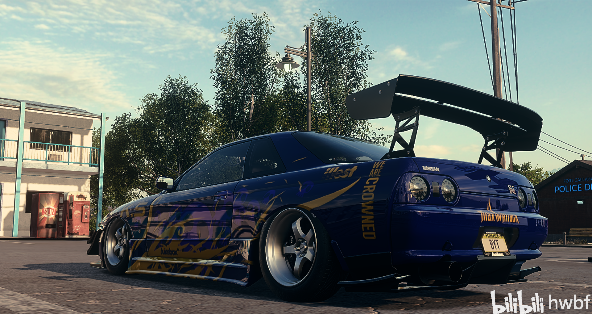 极品飞车21:热度(need for speed:heat)nissan gtr r32 改装案例