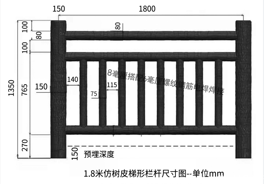 防护栏杆规格