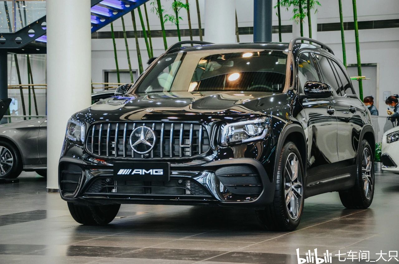 5.2秒的零百加速 七座amg glb35满足奶爸们最后的倔强