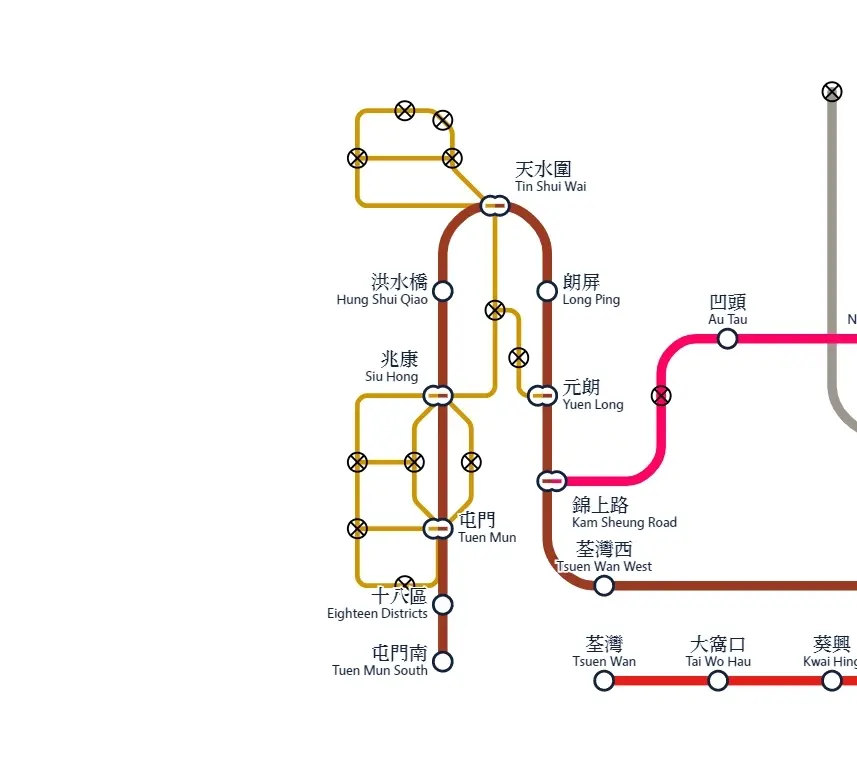 港铁2030年路线图图片