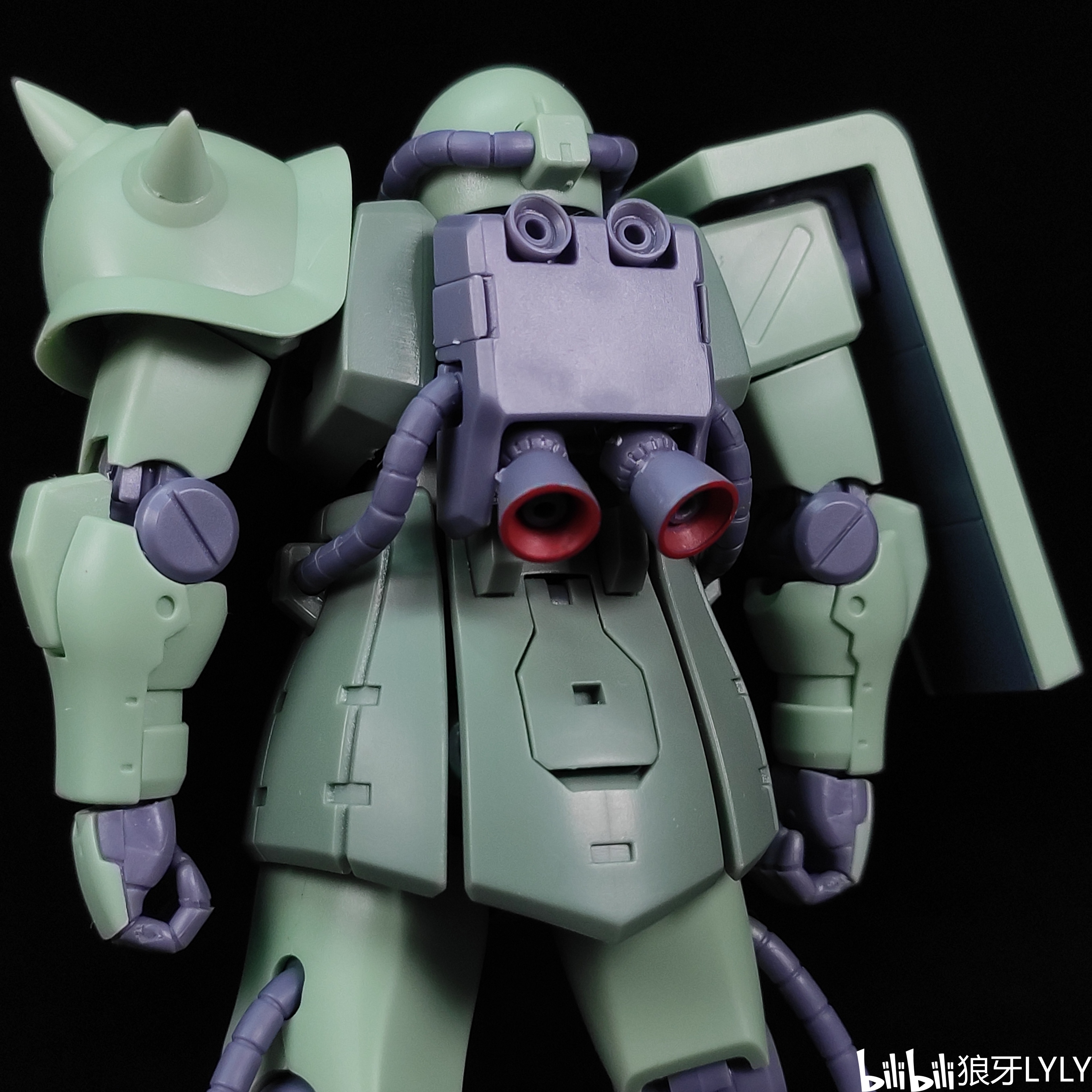 狼牙测评万代robot魂后期型扎古ii扎古iif2