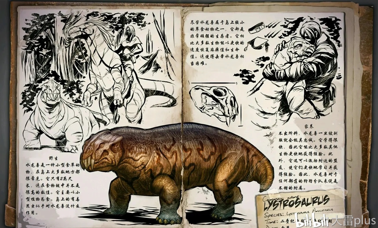 方舟生存进化手游陆地龙全图鉴 孤岛 亮皮屋游戏攻略网