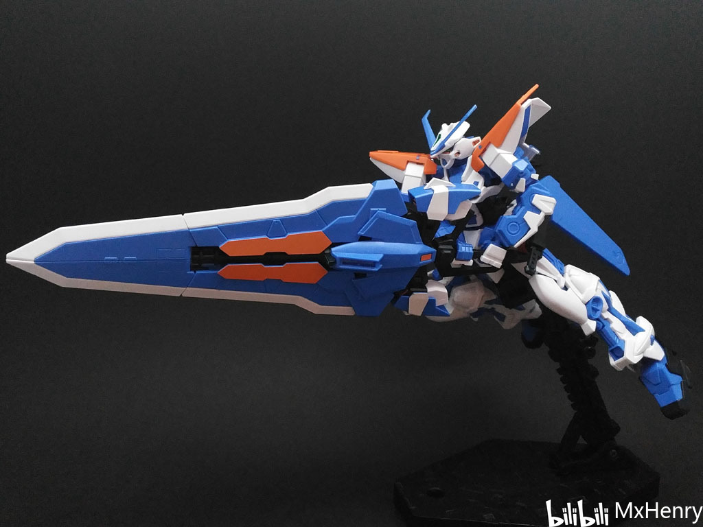 【模玩分享】万代hgseed mbf-p03 异端高达蓝色机二型l