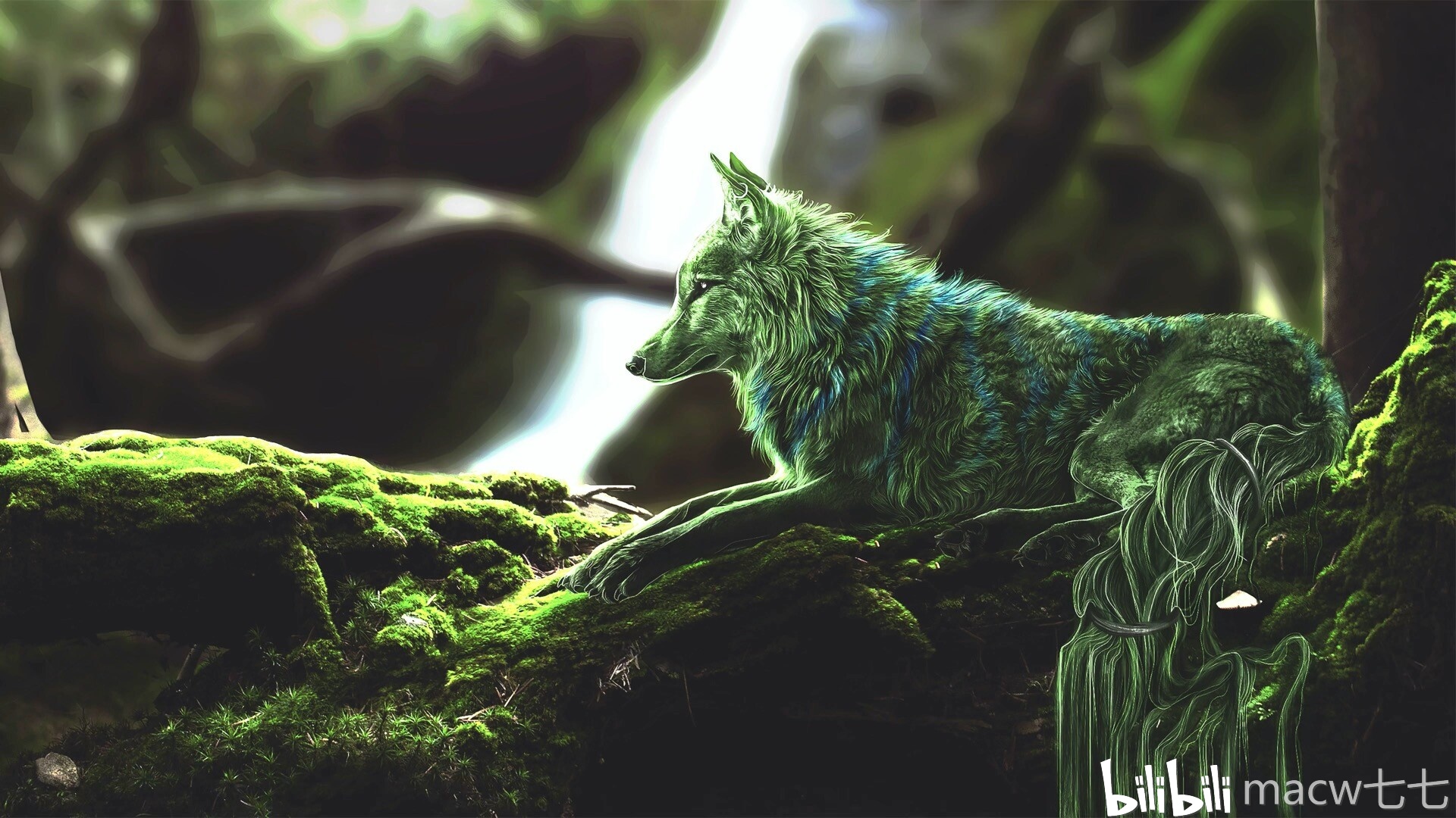 monster创意高清动态mac壁纸