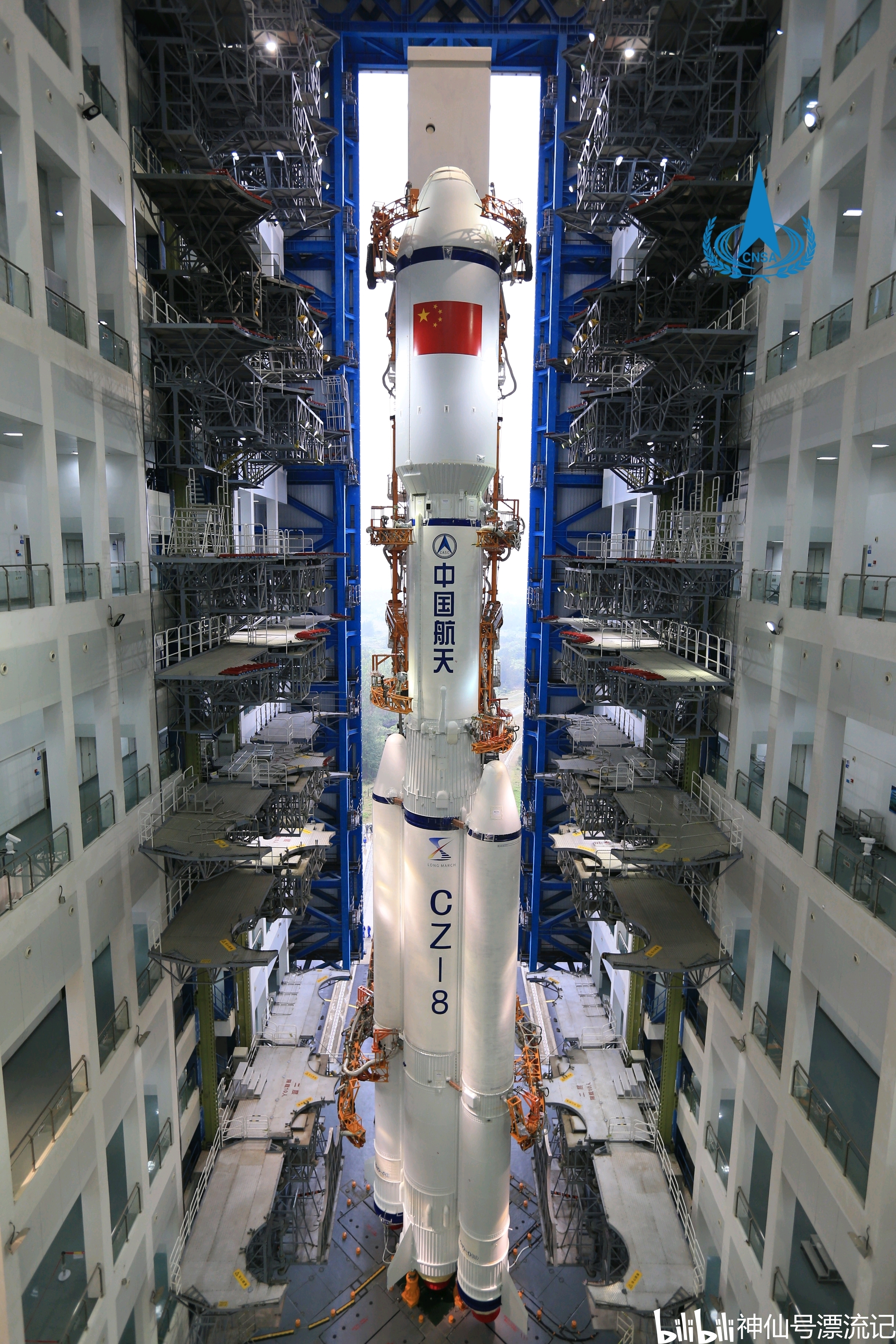中国航天又添新火箭 长征八号首飞圆满成功!