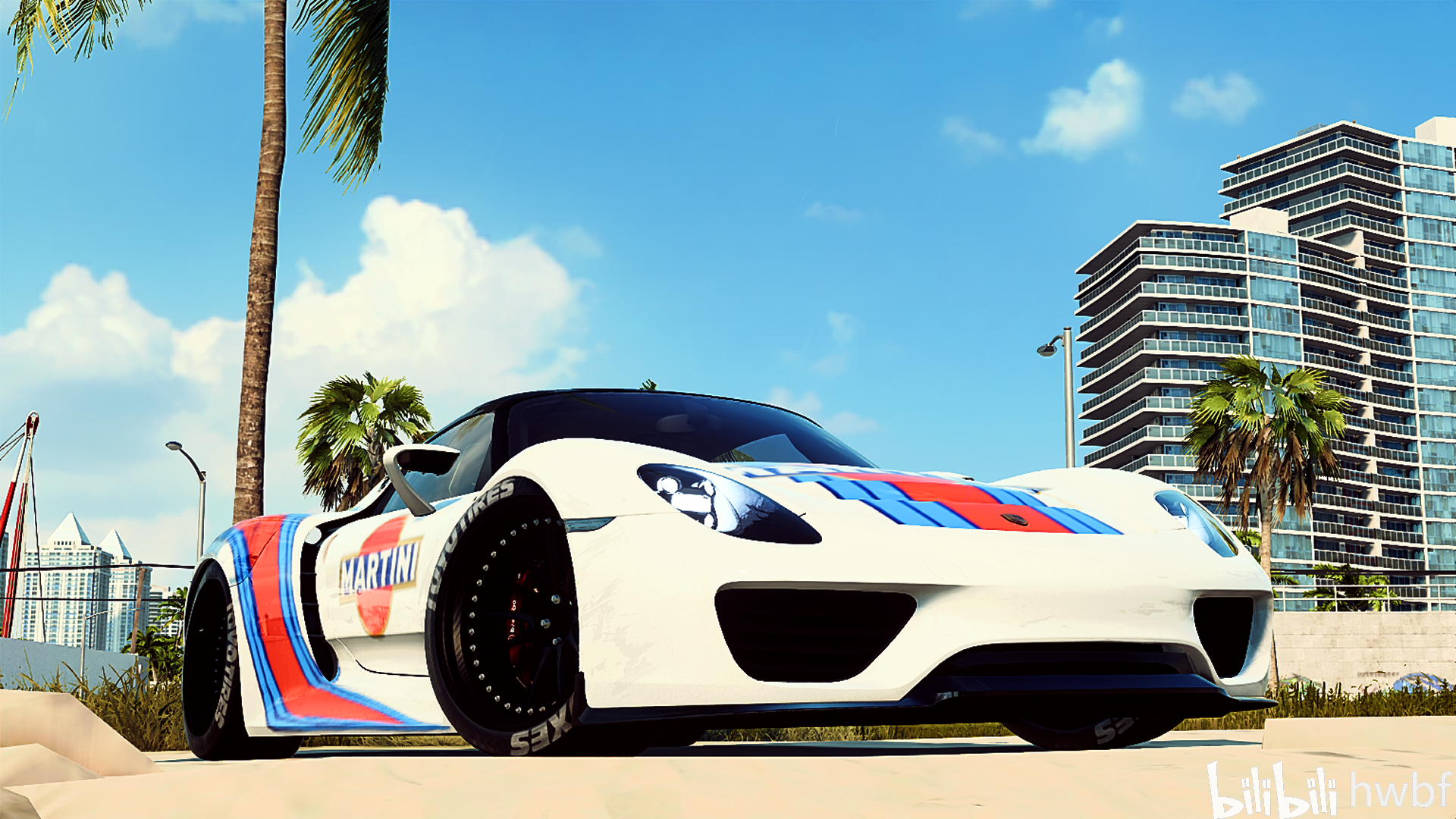 极品飞车21:热度(need for speed:heat) porsche 918 martini 改装