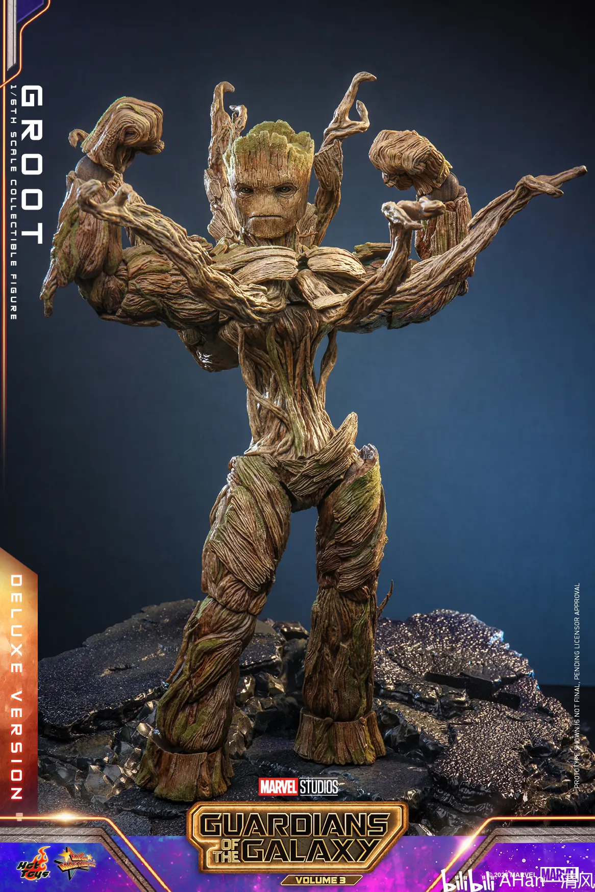 hottoys《银河护卫队3》格鲁特1:6珍藏人偶 官图鉴赏