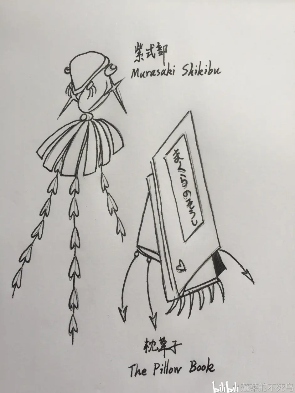 复写现实 紫式部 Murasaki Shikibu 记录一切 枕草子 The Pillow Book 哔哩哔哩