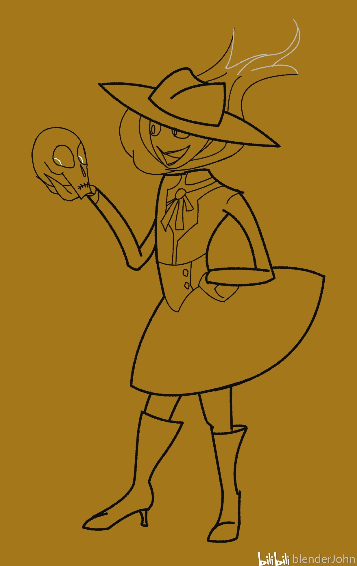 人物设计描边(真)