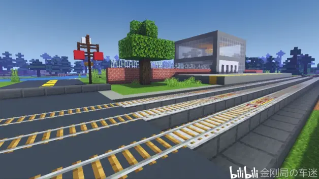Minecraft铁路线路建设 哔哩哔哩 Minecraft铁路线路建设 哔哩哔哩