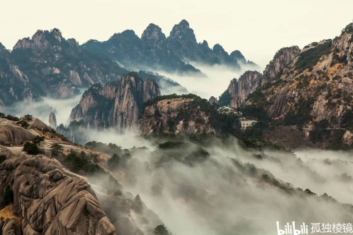 摄影山的构图教程怎么画，一分钟就会