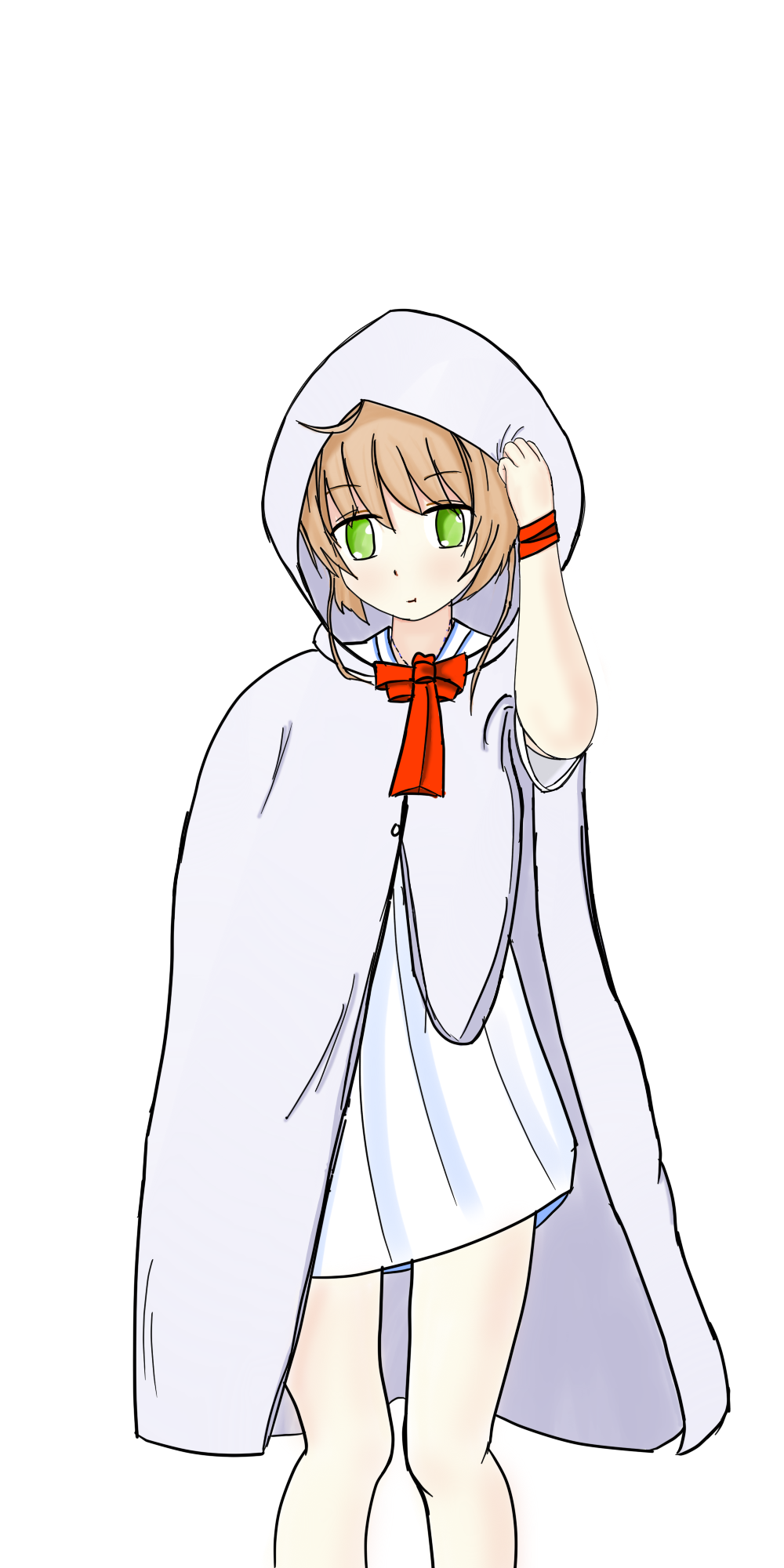 「小樱 斗篷出行」 人设与立绘