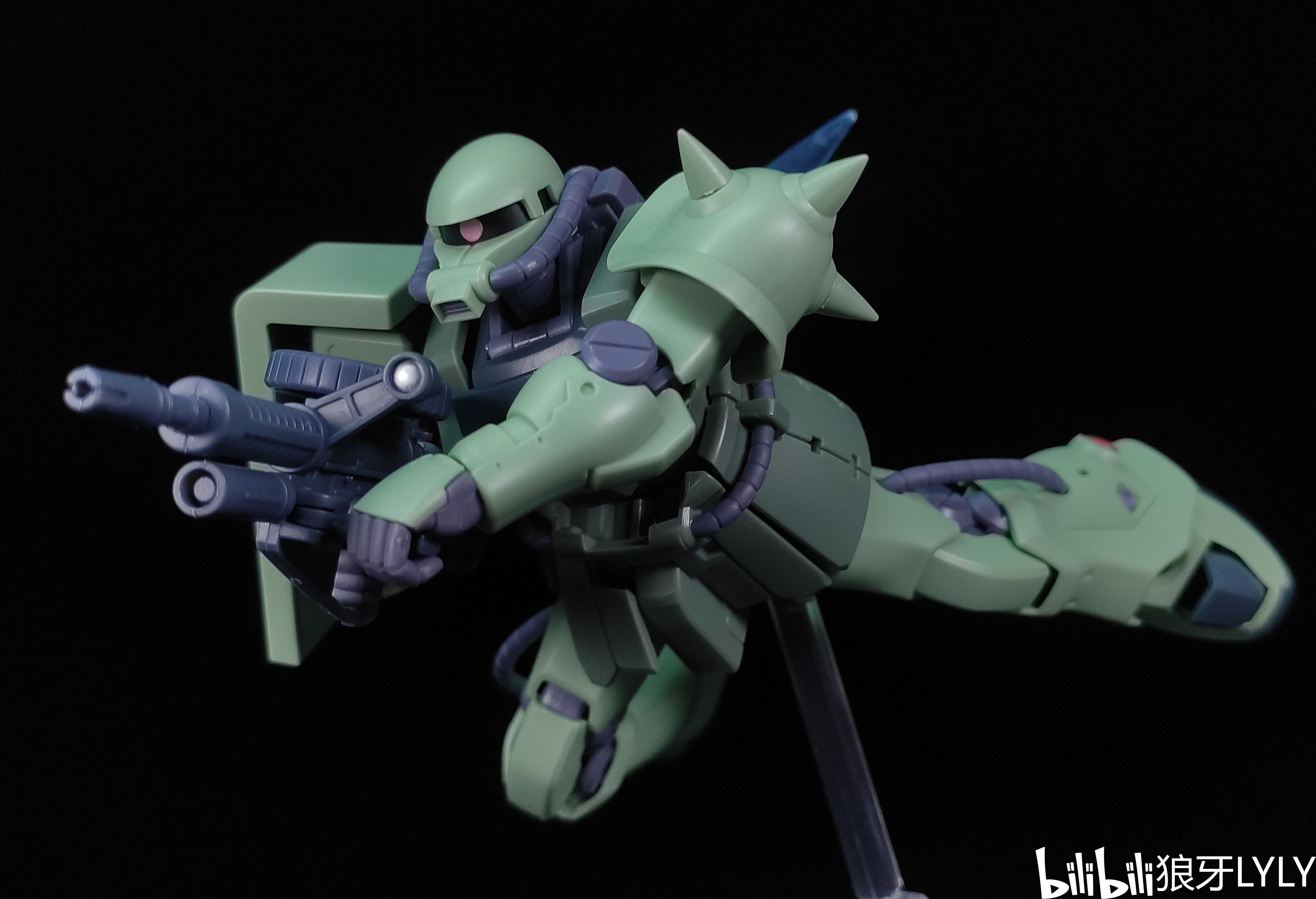 狼牙测评万代robot魂后期型扎古ii扎古iif2