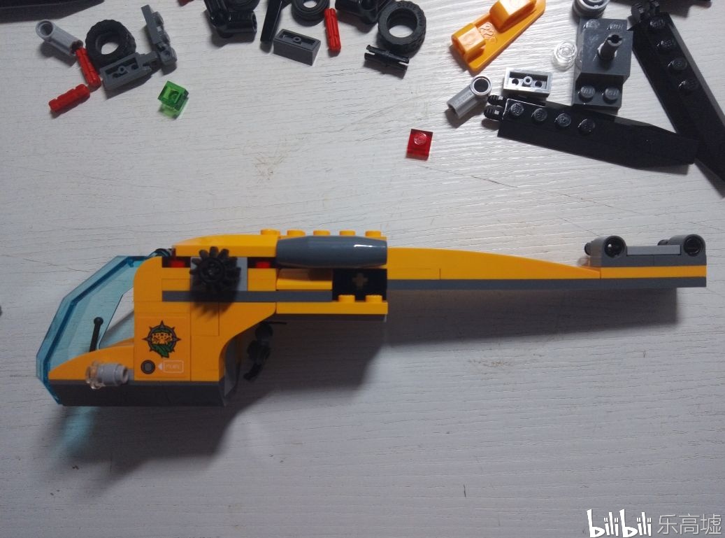 评测lego城市系列60158丛林货运直升机junglecargohelicopter