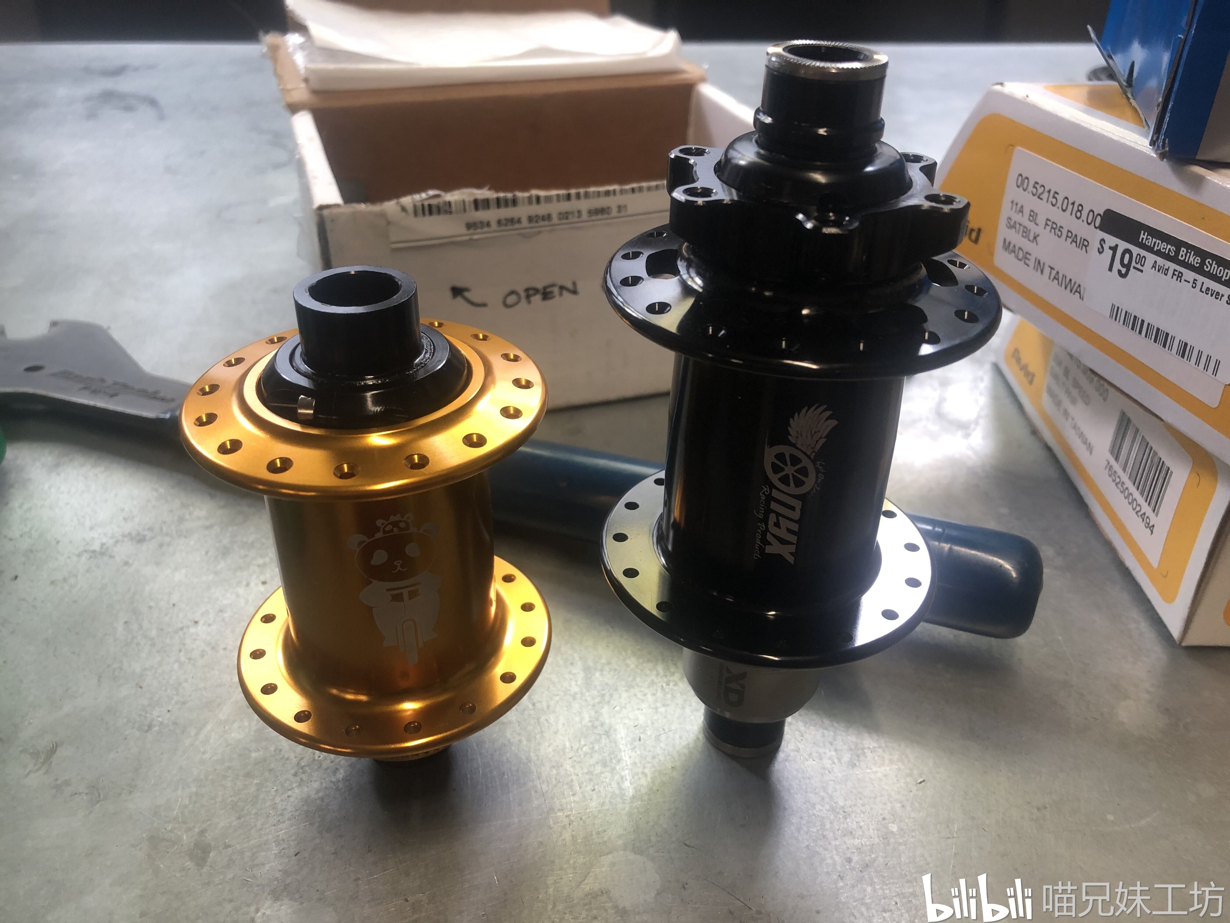 配件没到编不了新轮组只能静静待着的的onyx花鼓