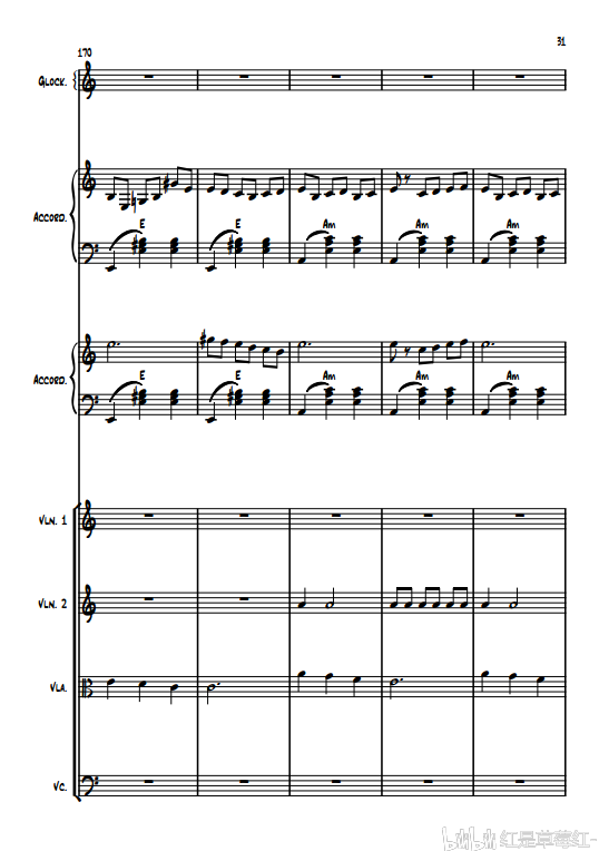 《L'HOMME AUX BRAS BALLANT》乐谱 哔哩哔哩