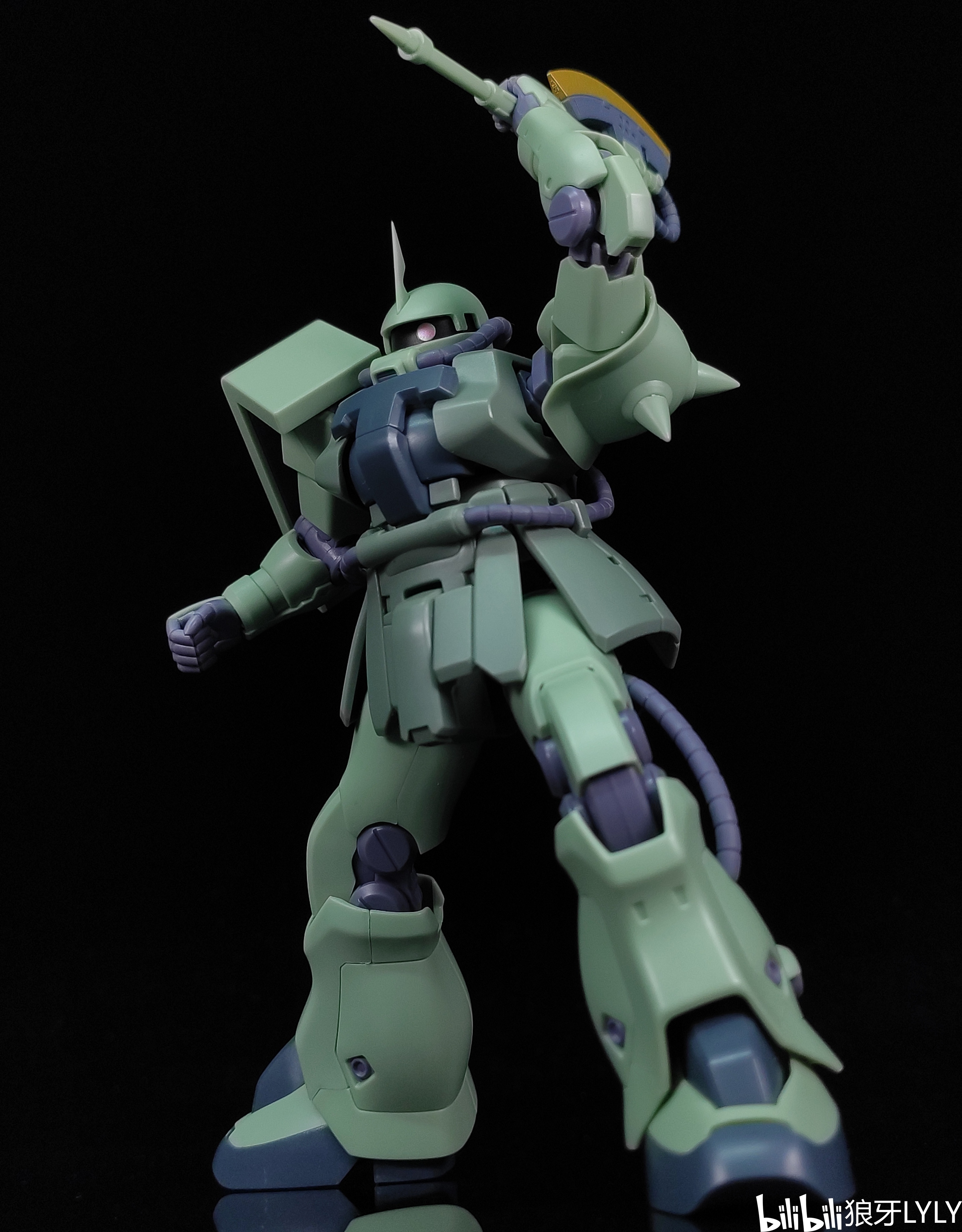 狼牙测评万代robot魂后期型扎古ii扎古iif2