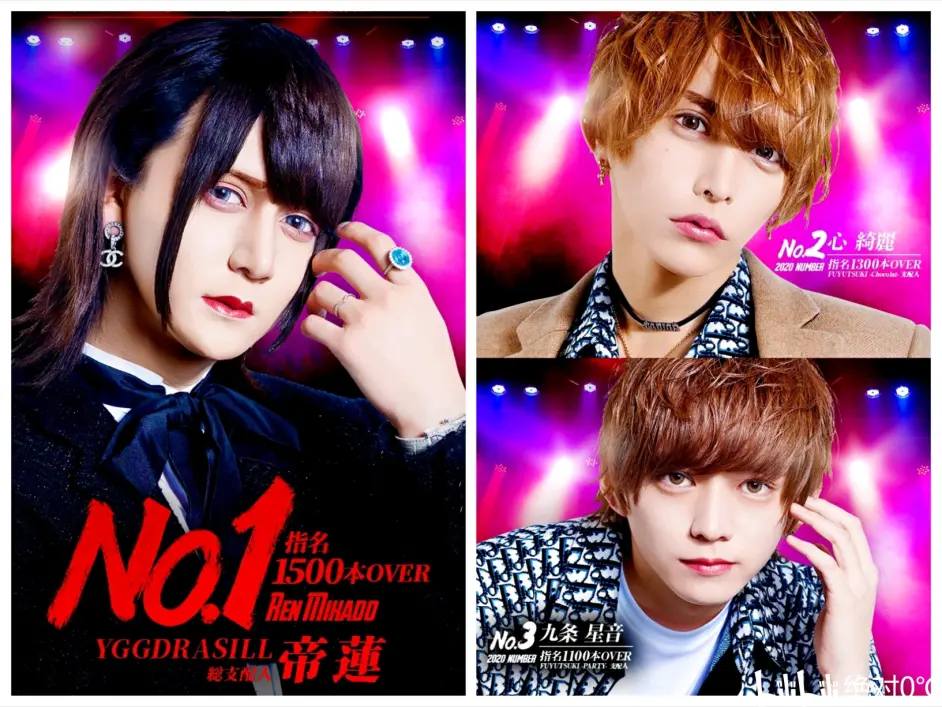 牛郎科普组 21 02 17 冬月集团年度表彰式 渋谷奈槻 帝莲 心绮丽 右京 哔哩哔哩