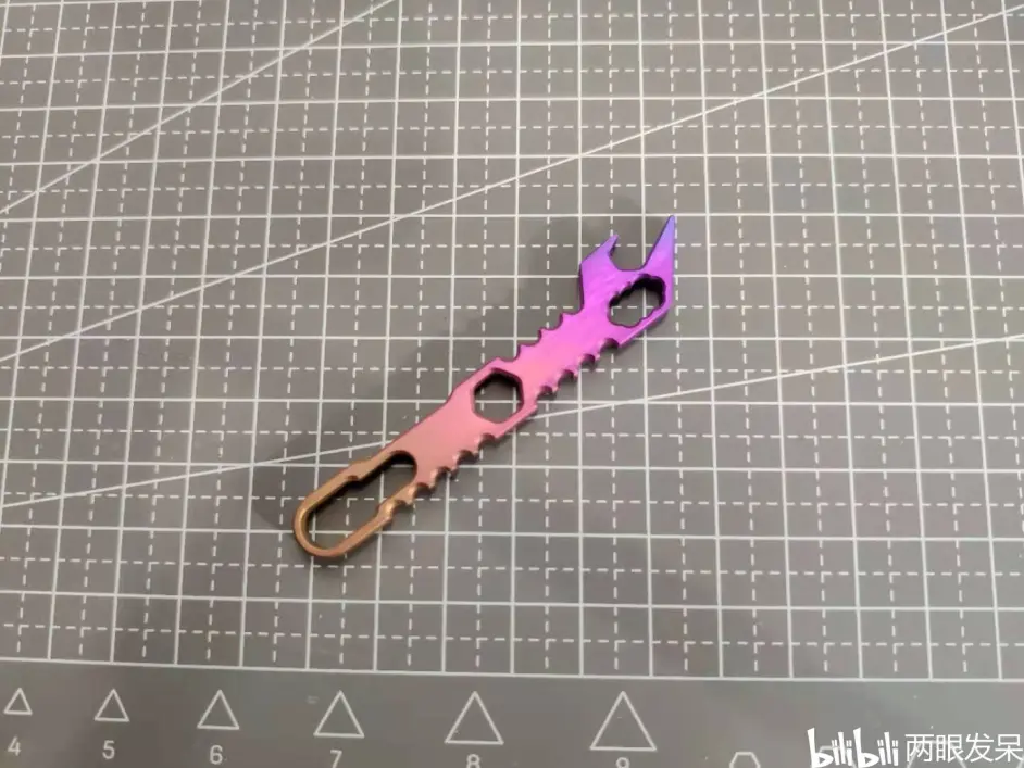 钛合金阳极氧化上色和花纹 哔哩哔哩