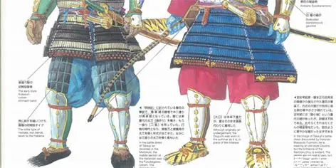 古代战争日式铠甲蒙古来袭两次元日战争与南北朝时期 胴丸 腹卷的黄金时代 哔哩哔哩