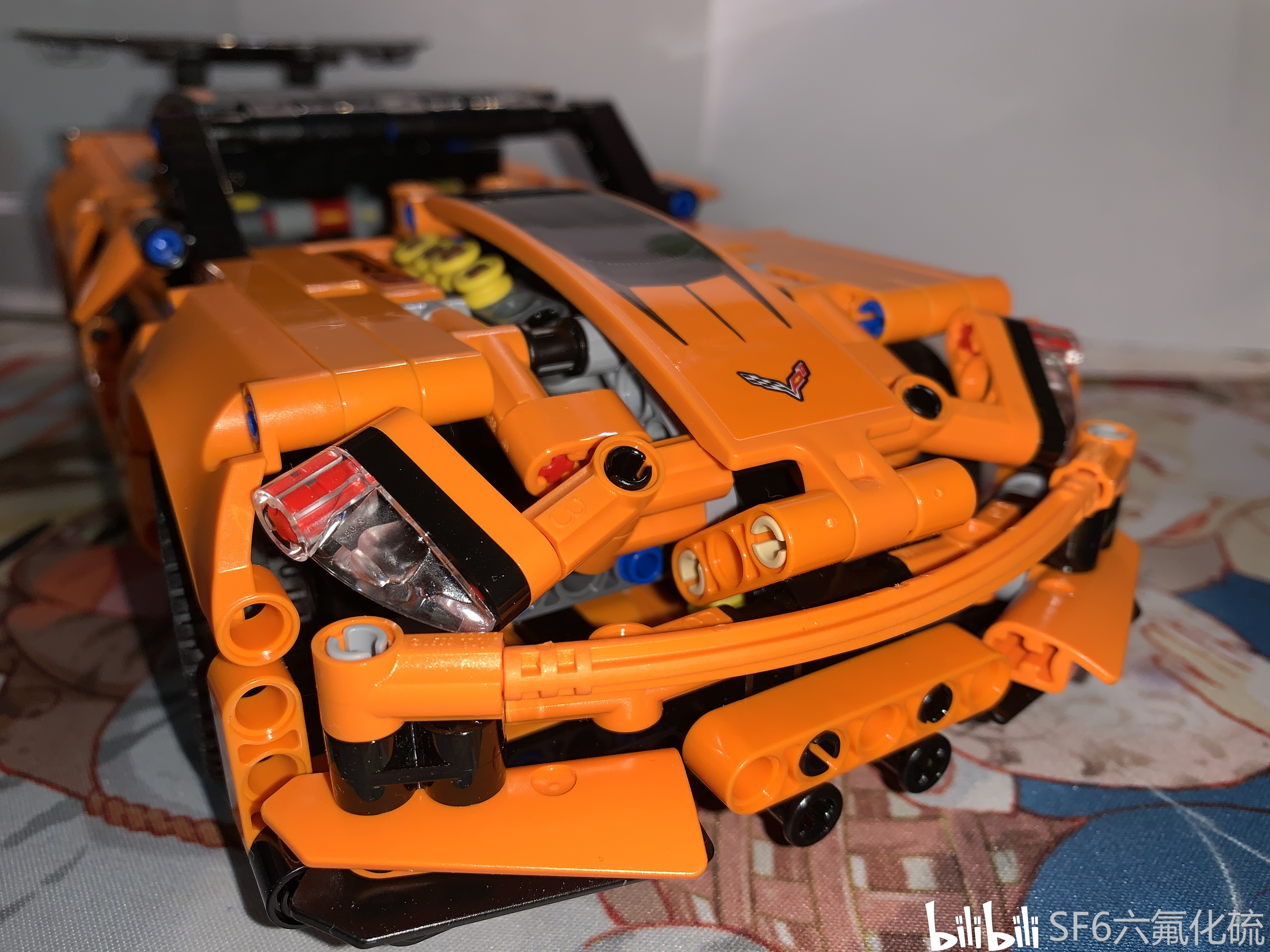 日常搭建lego乐高technic雪弗兰科尔维特42093搭建及简单测评