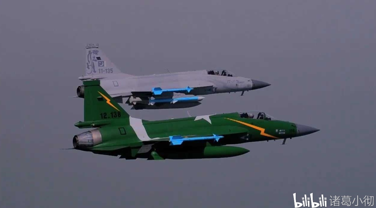 图为巴基斯坦枭龙战机