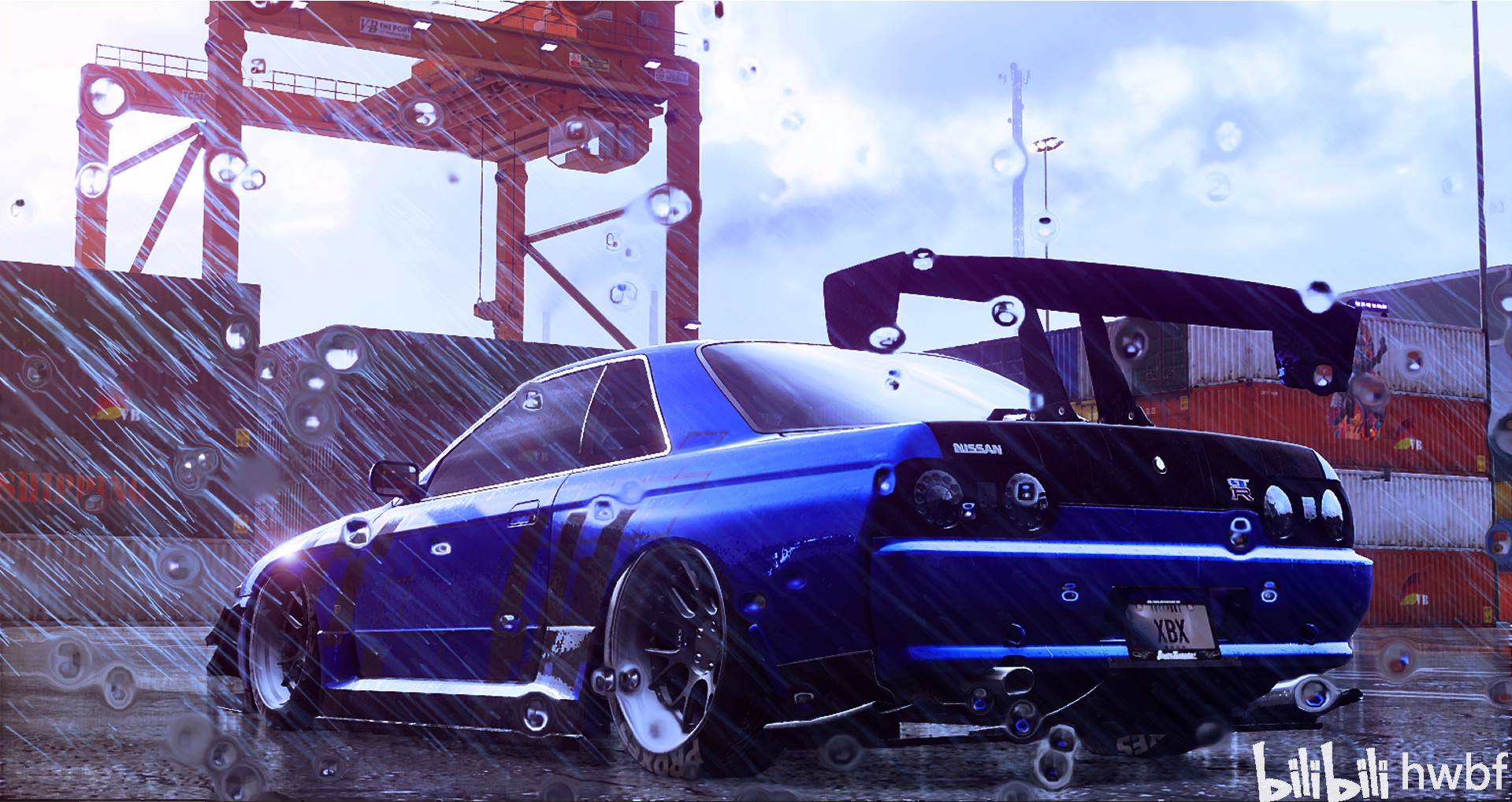 极品飞车21:热度(need for speed:heat)nissan gtr r32 改装案例