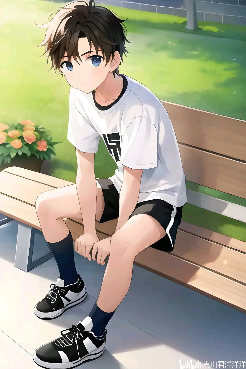 夏日短裤小正太