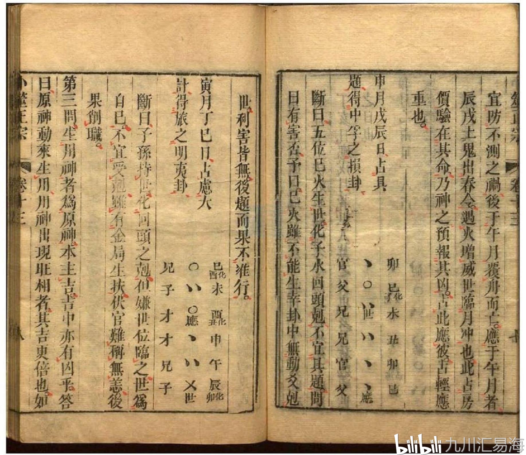 康熙刊本《卜筮正宗》13-14卷