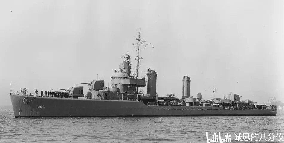 本森级驱逐舰uss caldwell号 (dd-605)纵观睦月级的战史,作为开战时