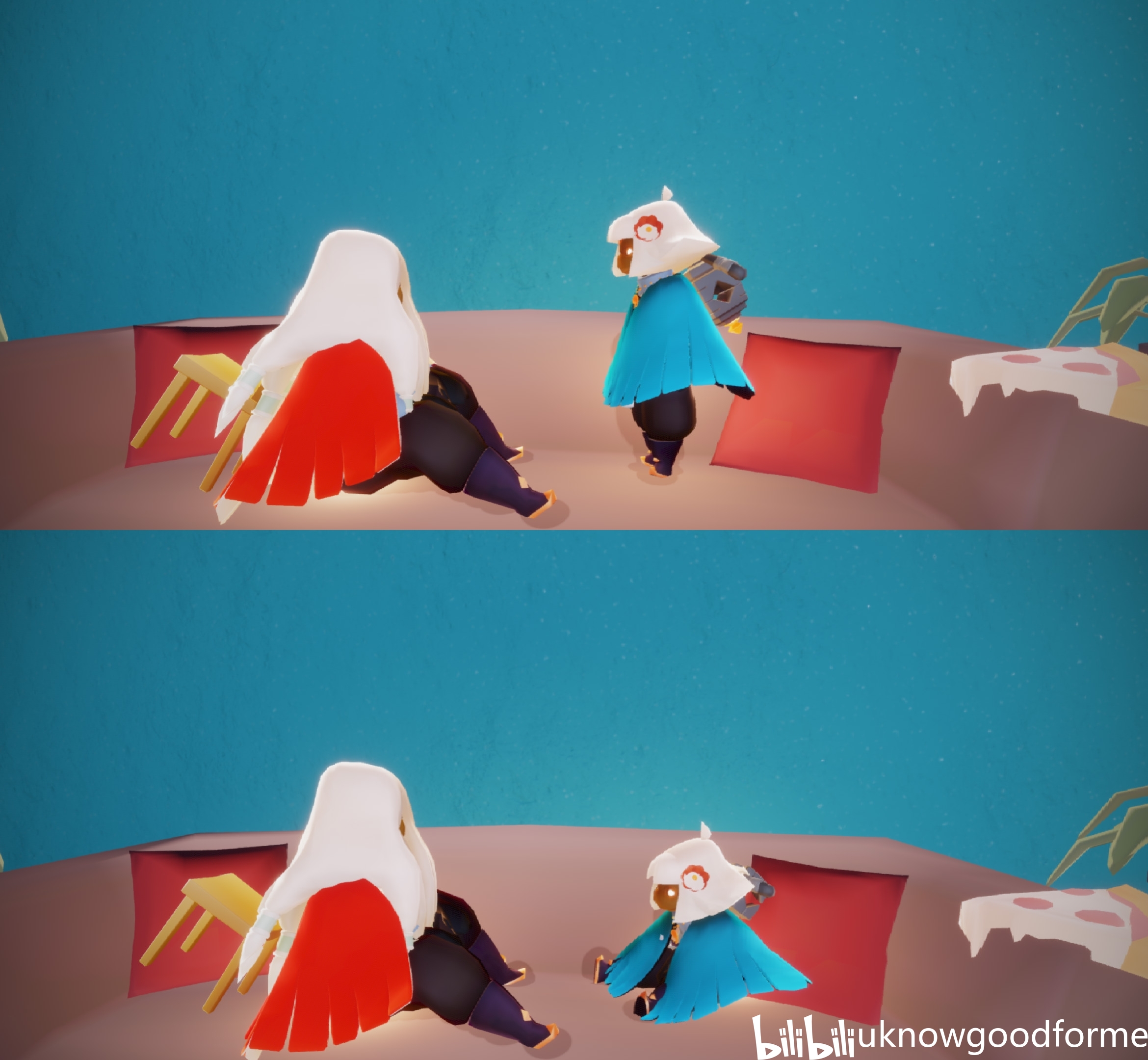 【光遇】自制壁纸①(打卡/日常)