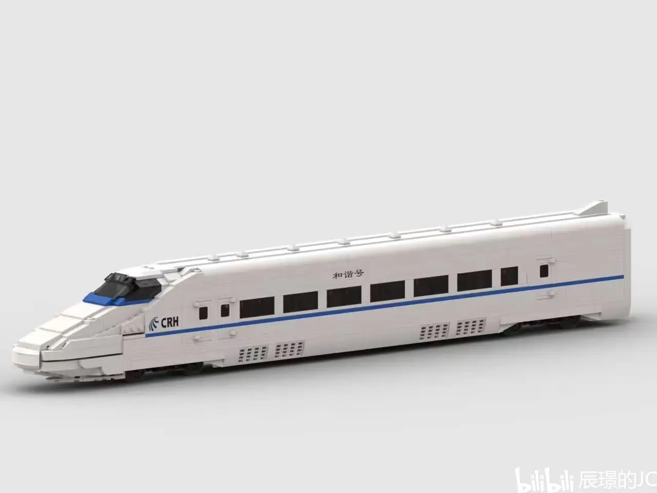 乐高moc 和谐号crh2a