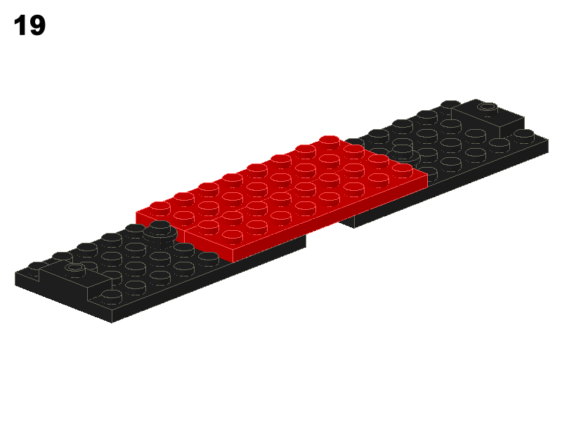 乐高火车 lego 10183 制作图纸 -vol.1