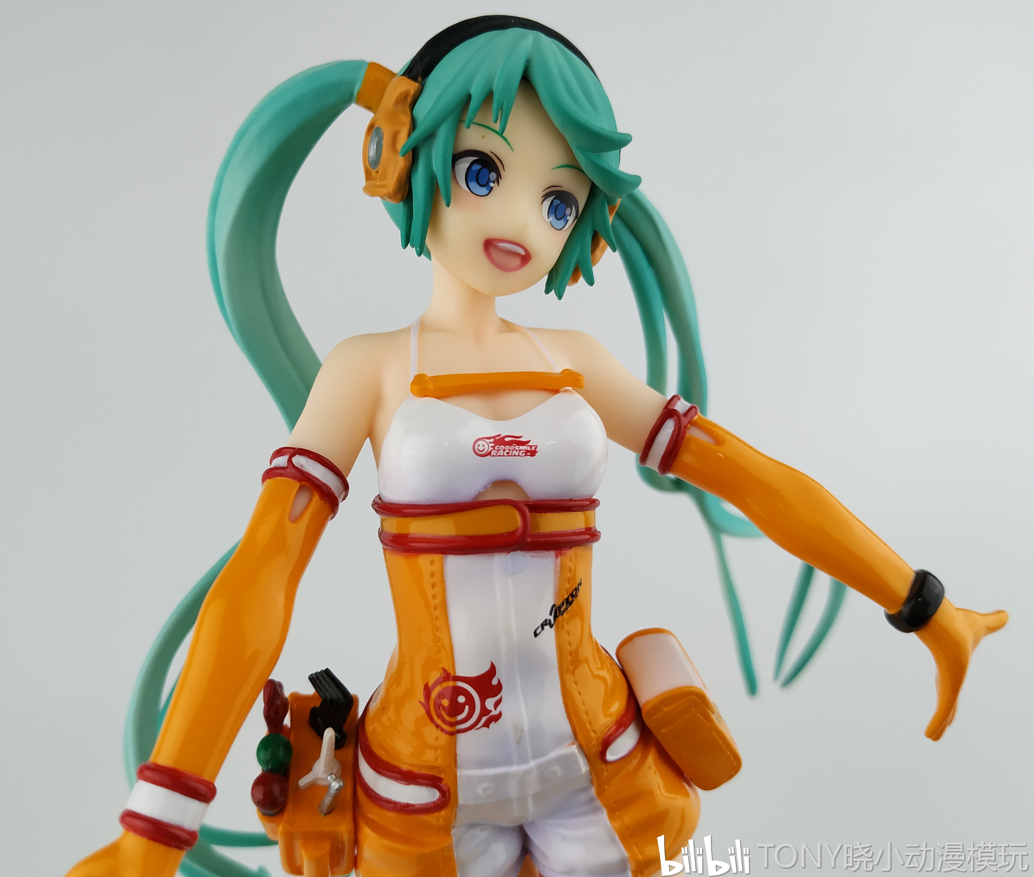 2010賽車初音未來手辦gsc日版tony曉小動漫模玩